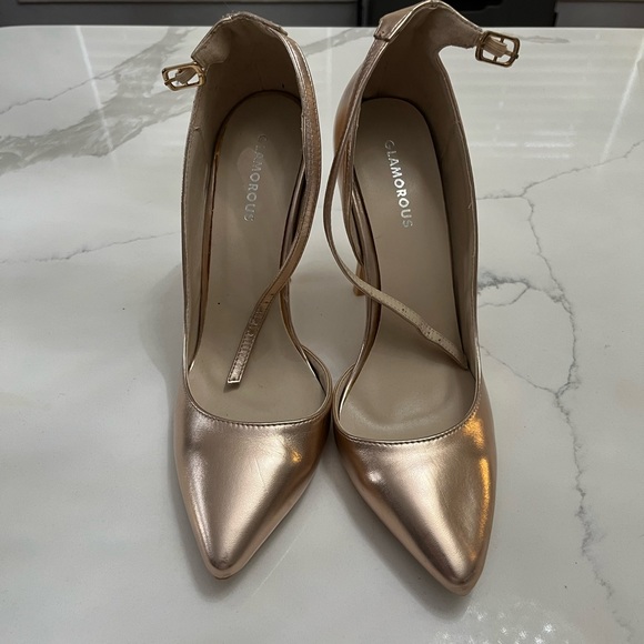 Lulus rose gold heels - Picture 5 of 5